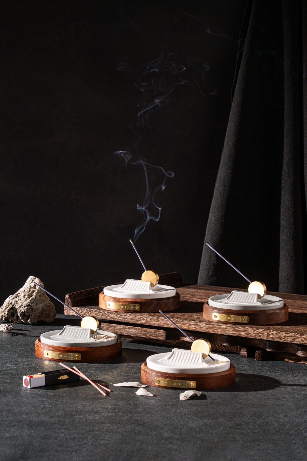 Wolwa Incense Holder — Moonlight on the Eaves